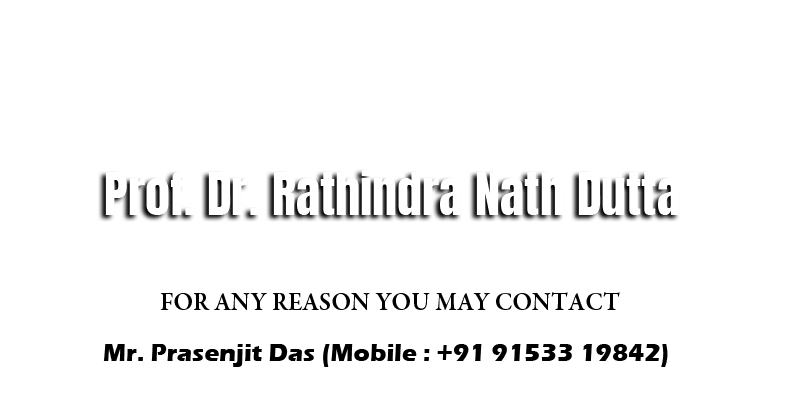 Prof. Dr. Rathindra Nath Dutta